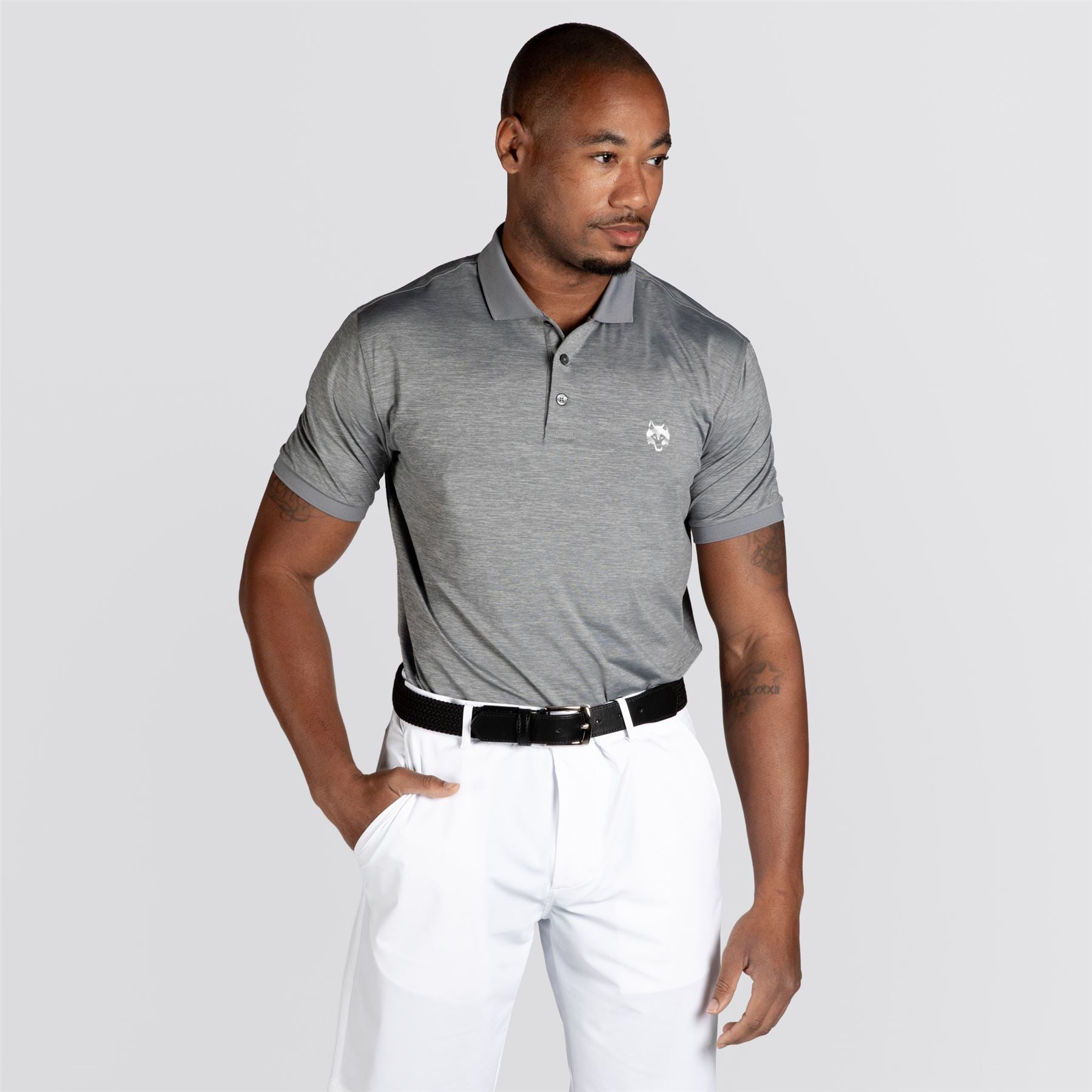 Guide Sport Polo Light Grey Heather