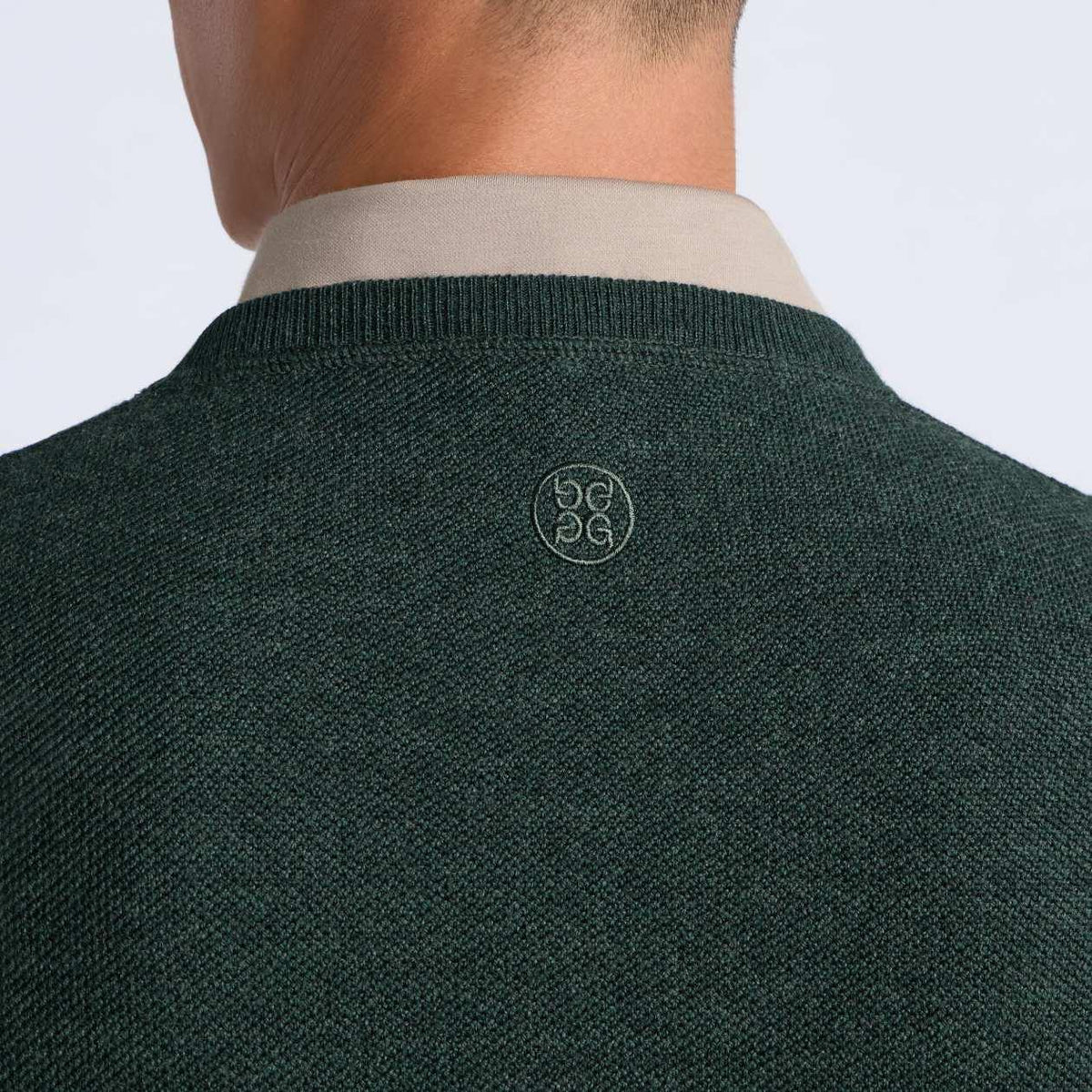 The Club Merino Wool Crewneck Pine