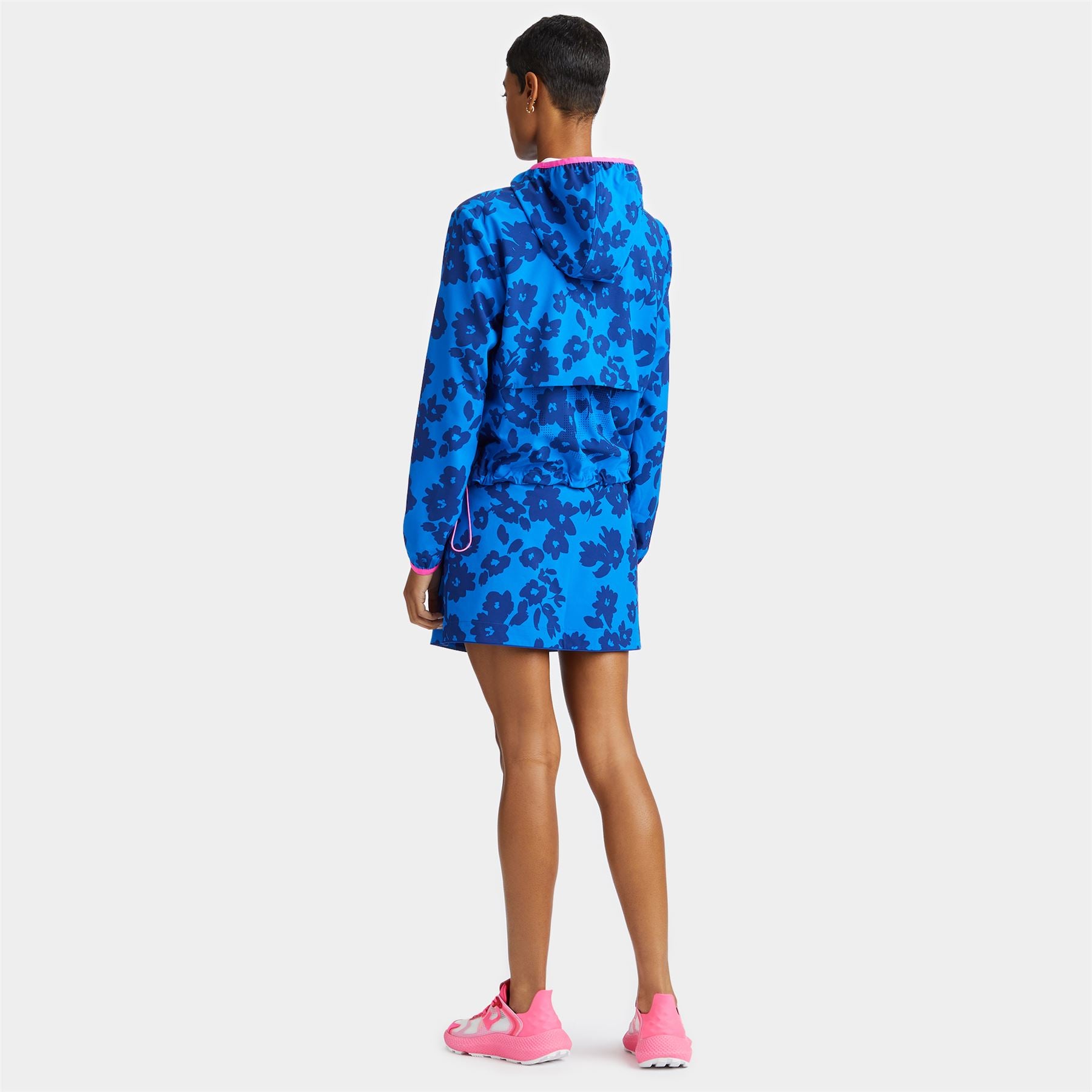 G/FORE Tonal Floral Wrap Maverick 4-Way Stretch Skort Surf