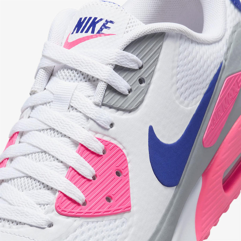 Air Max 90G Golf Shoes White/Concord/Laser Pink