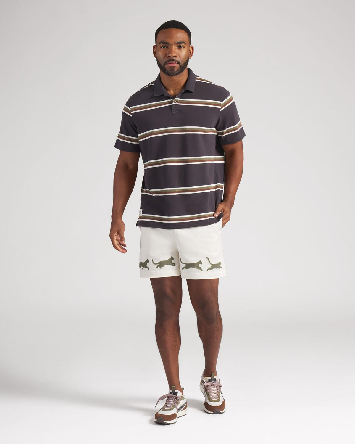 x GGNC Polo Flat Dark Gray