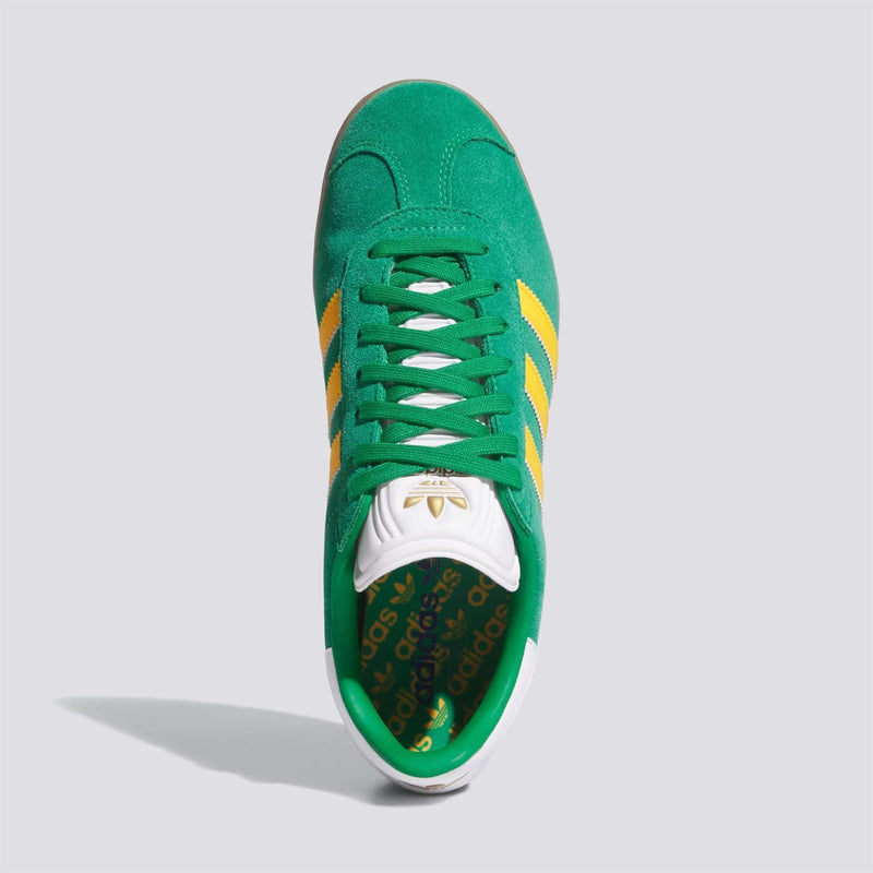Gazelle Spikeless Golf Shoes Green/Crew Yellow/Footwear White