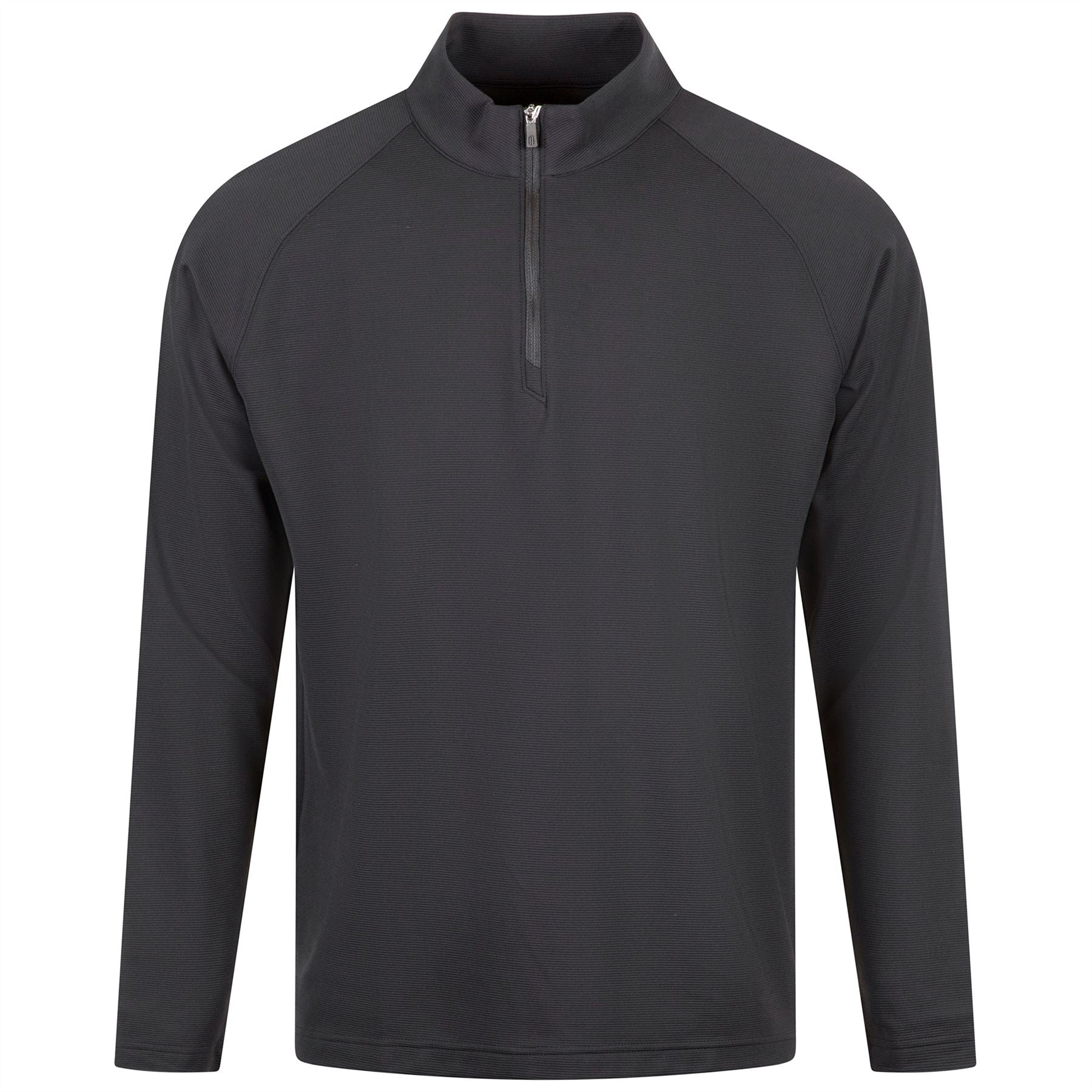 The Stuart Pullover Mid Layer Black