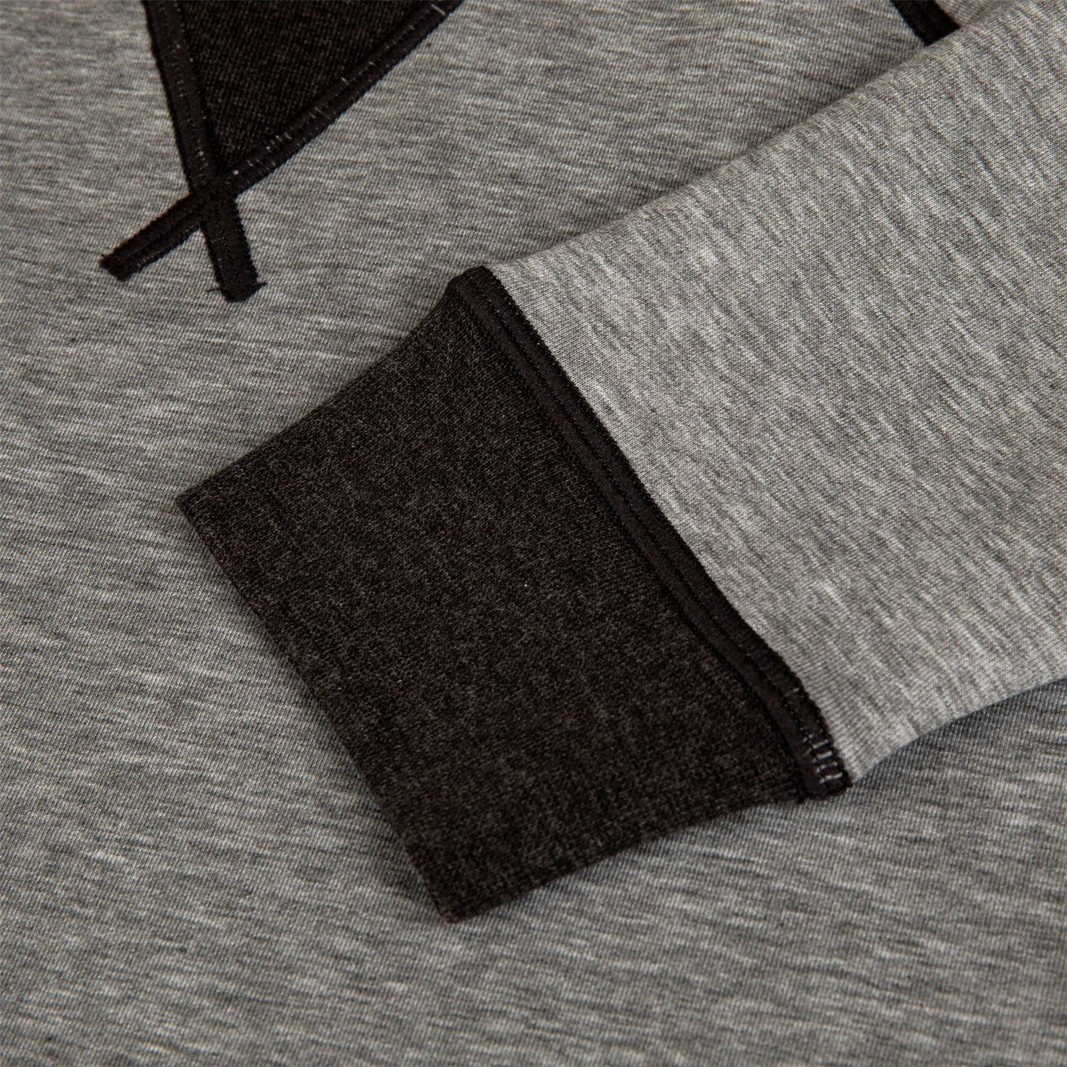 Hynds Raglan Crewneck Sweater Light Gray Heather/Charcoal