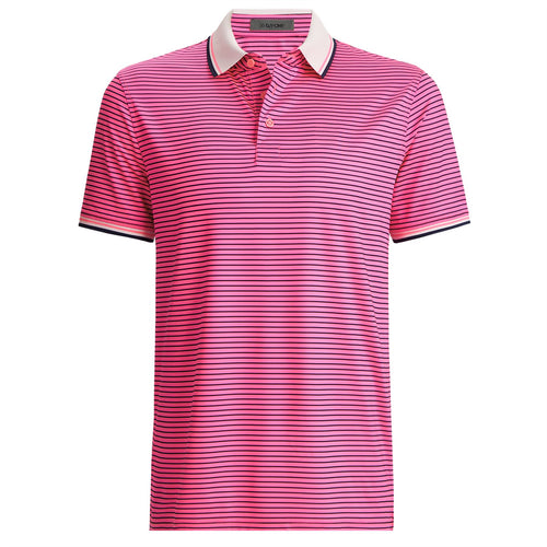 Circle G's Glitch Tech Jersey Polo Knockout Pink - AW24