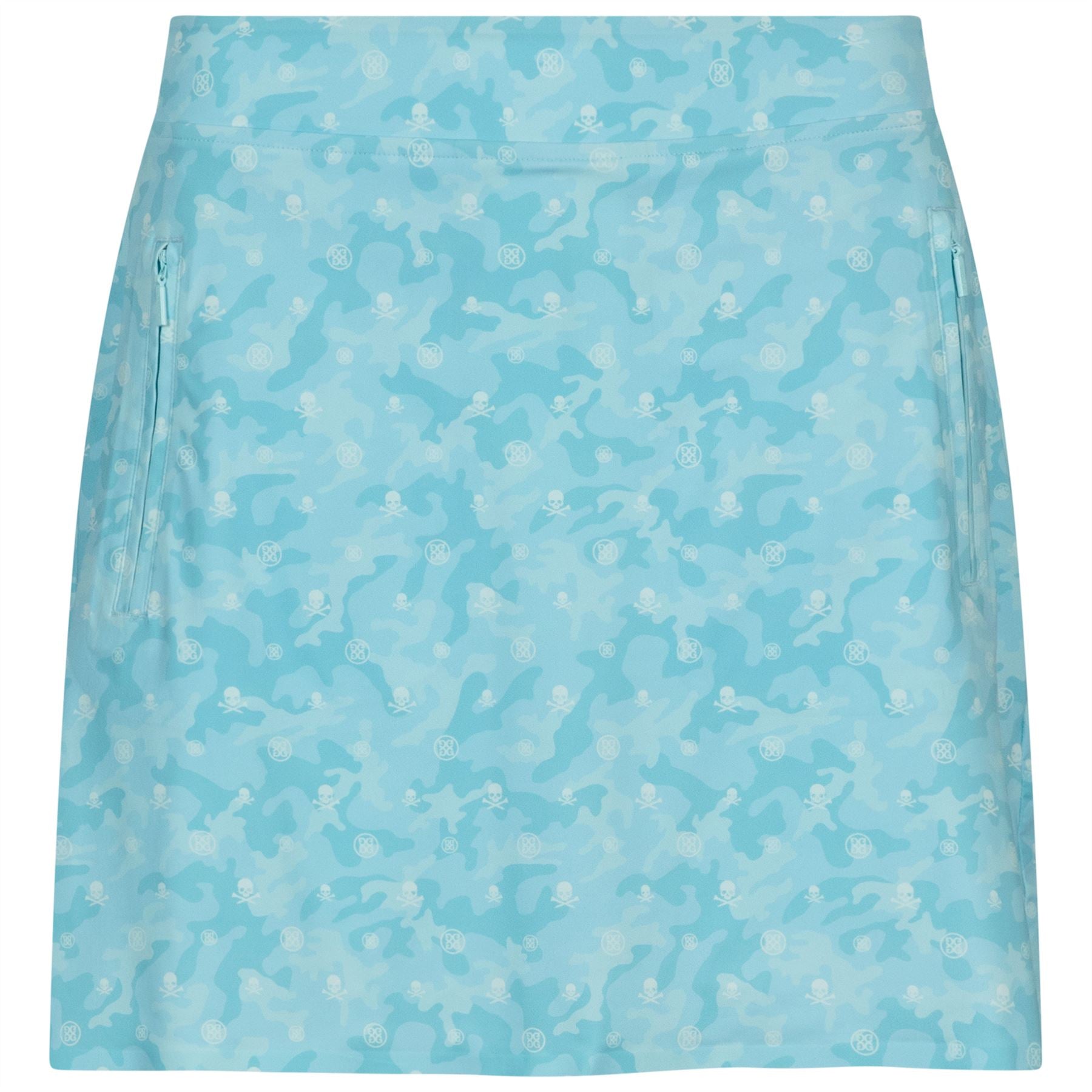 Womens Icon Camo Silky Tech Nylon A-Line Skort Powder