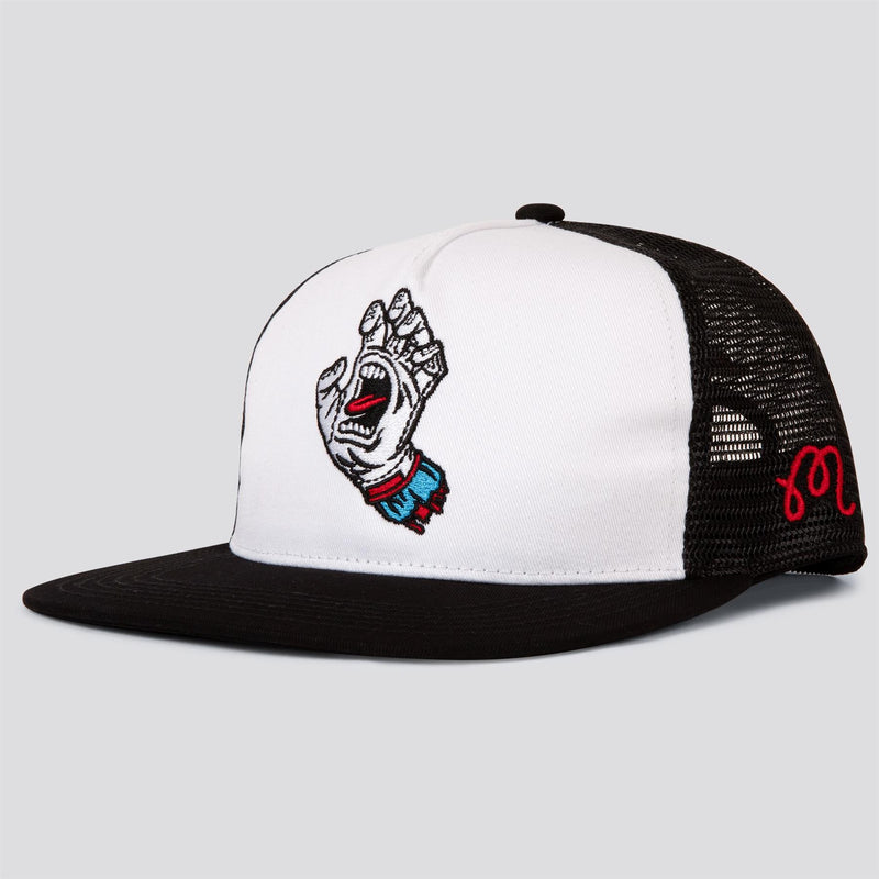 x Santa Cruz Trucker Hat White