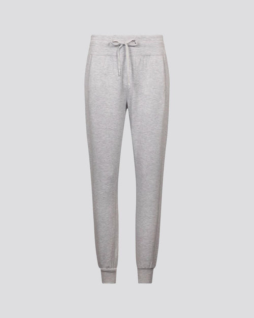 Womens Skyloft Soft Tie Jog Mid Layer Heather Light Grey