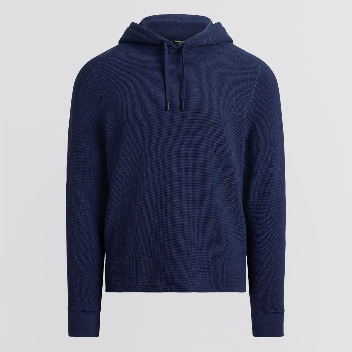 RLX Performance Tech Waffle Knit Hoodie Spring Navy Heather