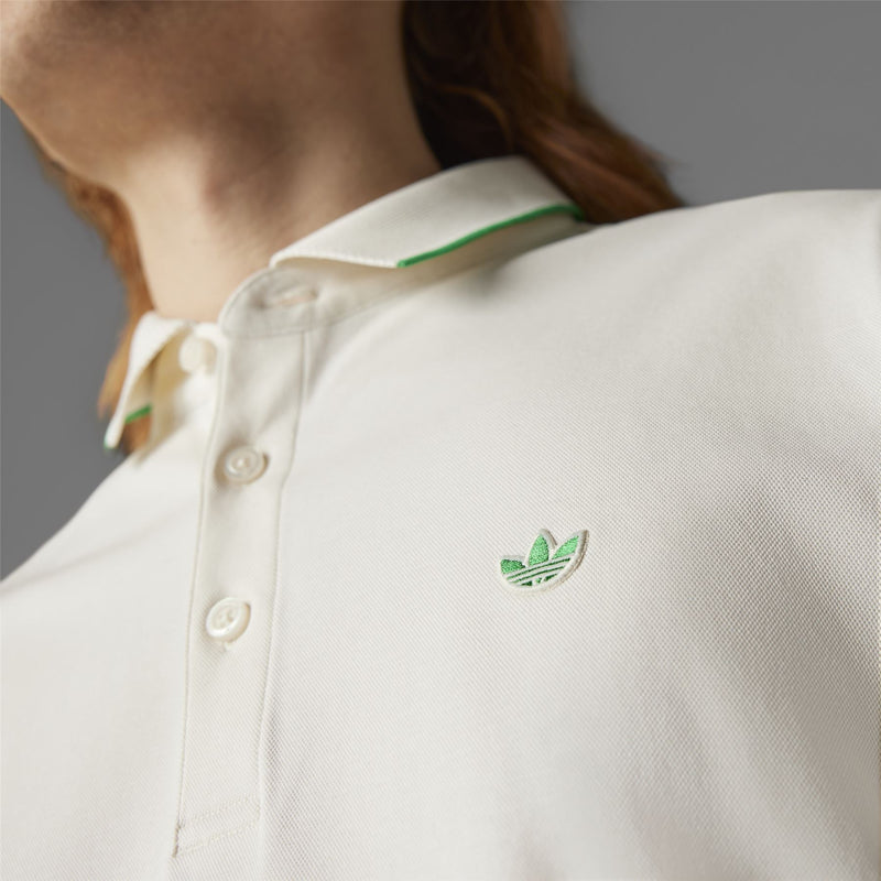 Twistknit Trefoil Polo Chalk White