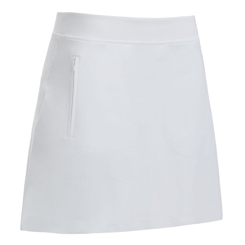 Womens Silky Tech Nylon A-Line Skort Snow - 2024