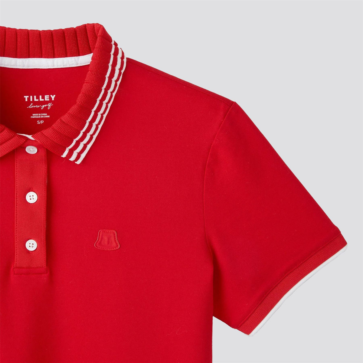 Womens Team Polo Red