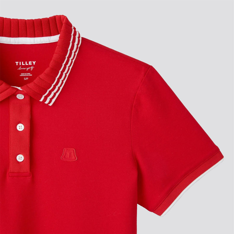 Womens Team Polo Red
