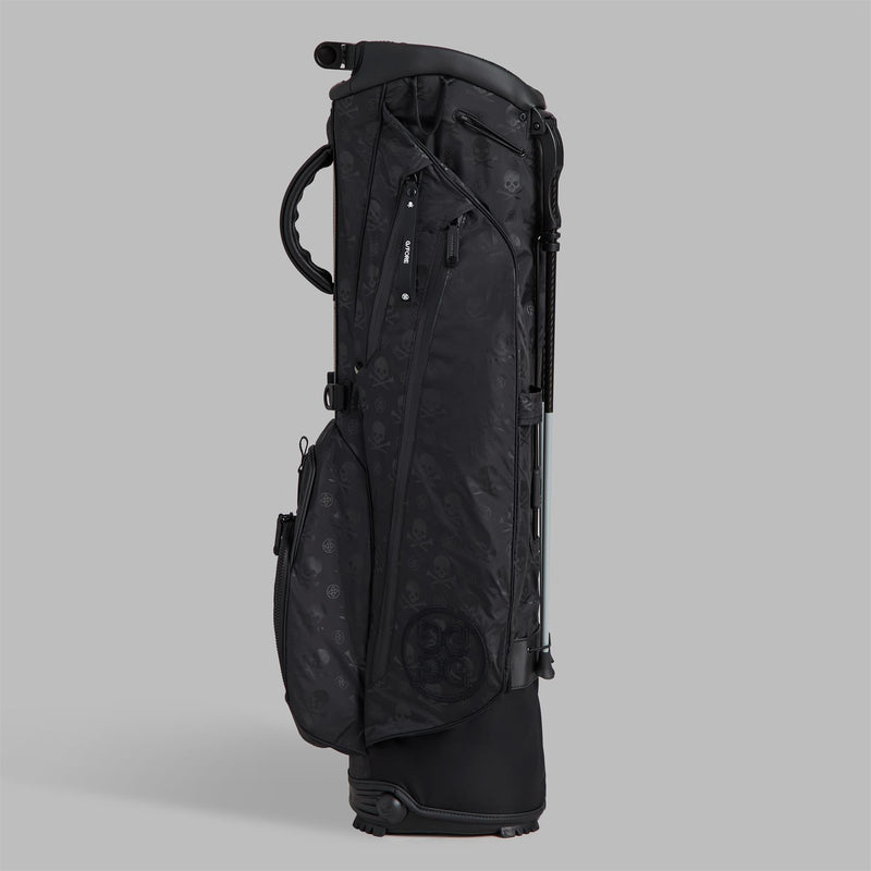 Scramble Skull & Tees Parachute Carry Golf Bag Onyx