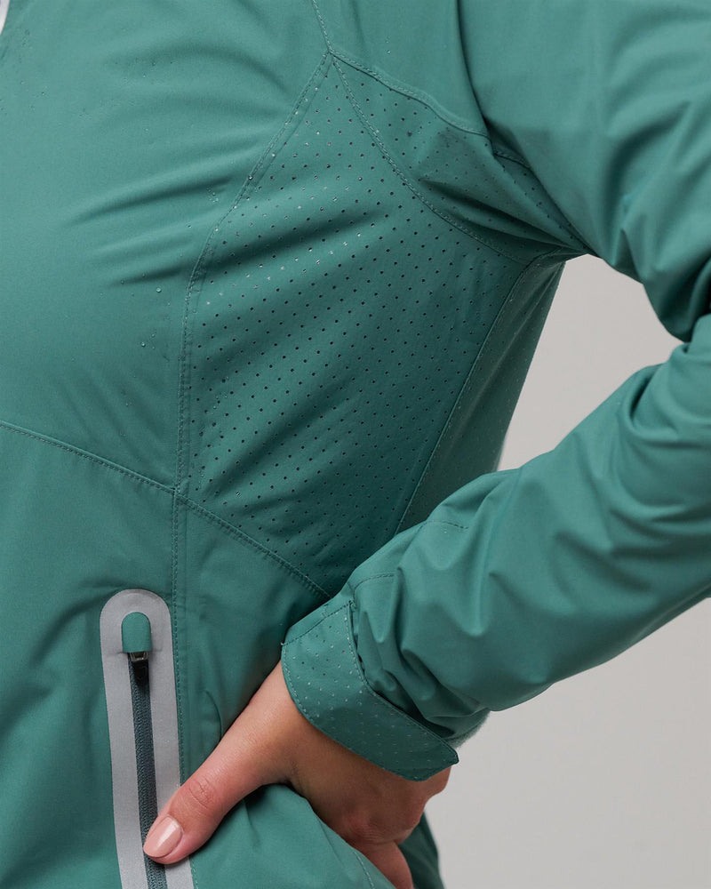 Womens Hooded Olivia Jacket Agave