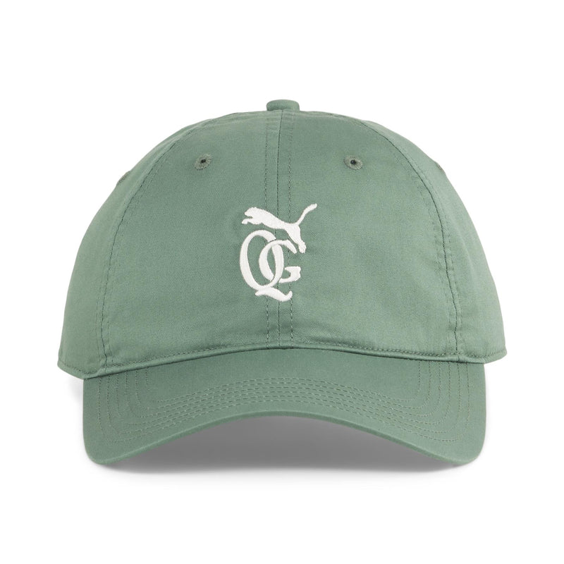X QGC Dad Hat Deep Forest/Warm White