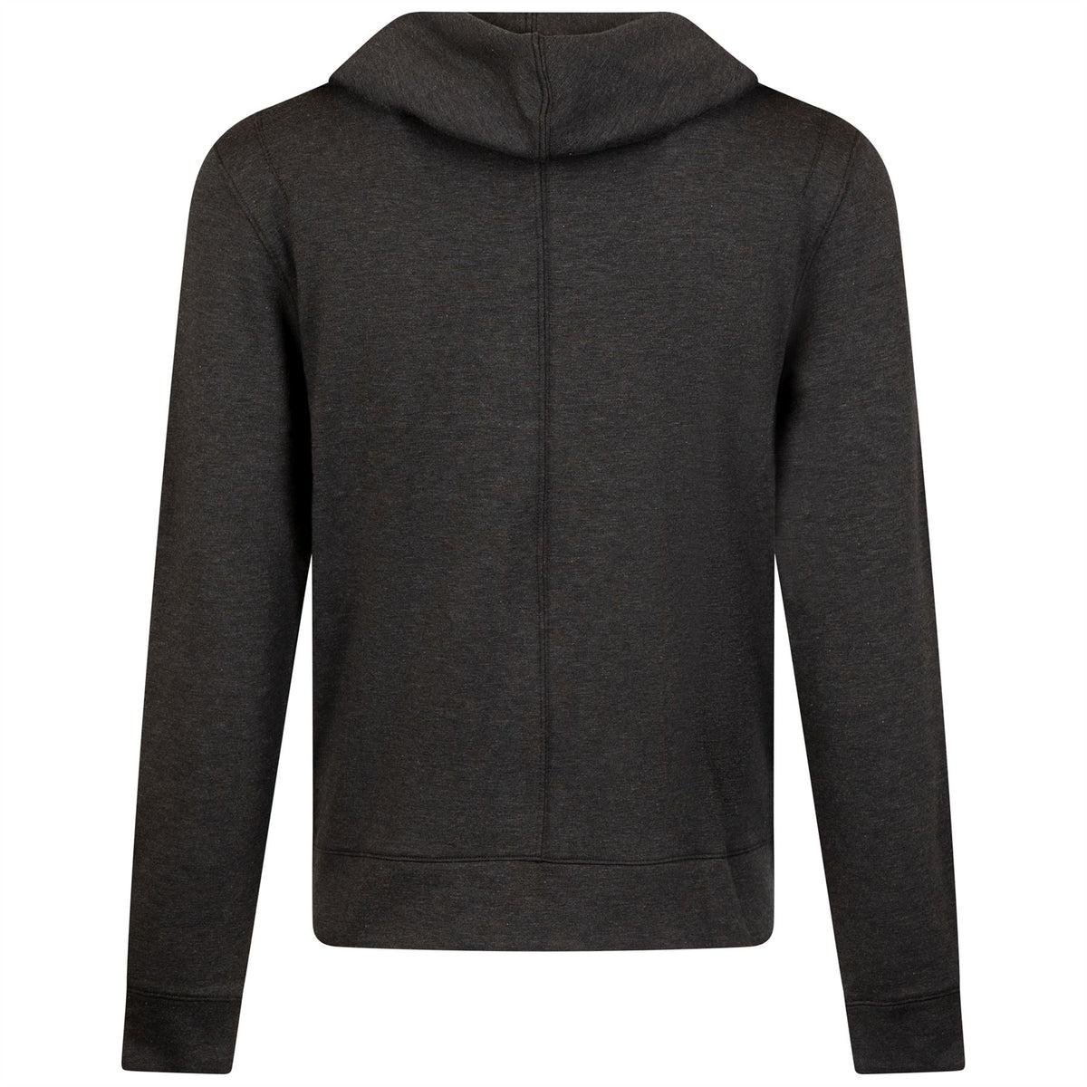 Womens Cloud Zip Hoodie Heather Black