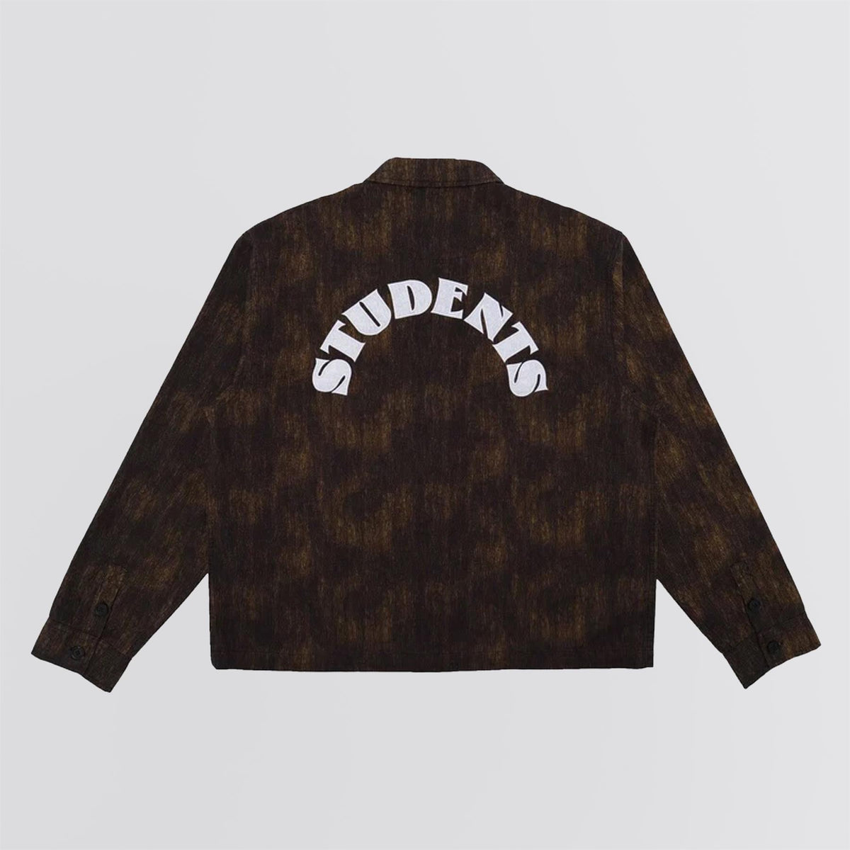 Kennedy Camo Twill Chore Jacket Brown