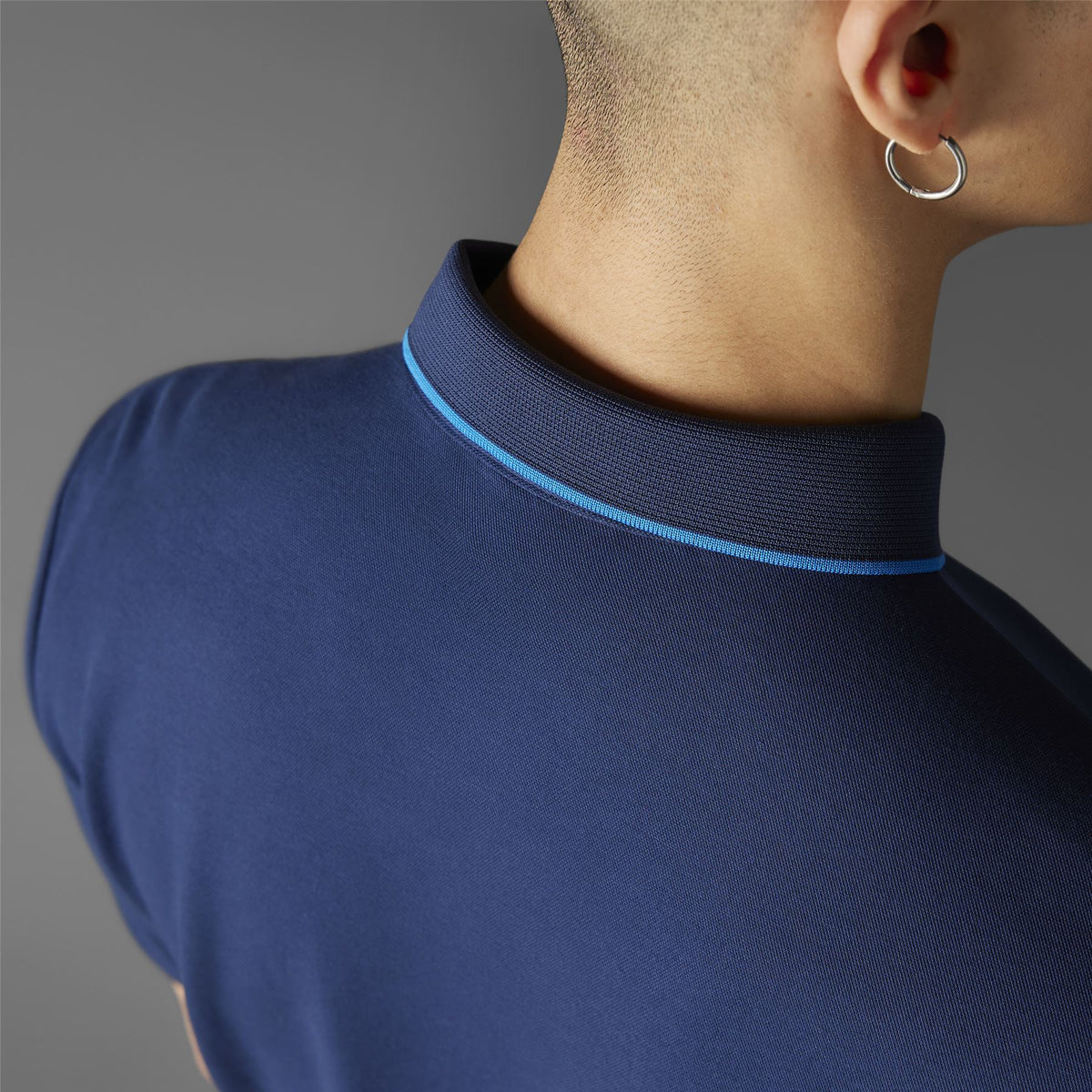 Twistknit Trefoil Polo Night Indigo