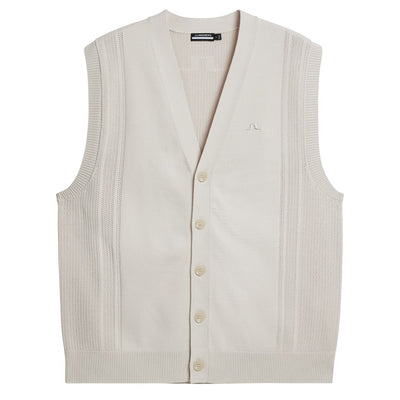 Markus Sleevless Knitted Vest Moonbeam