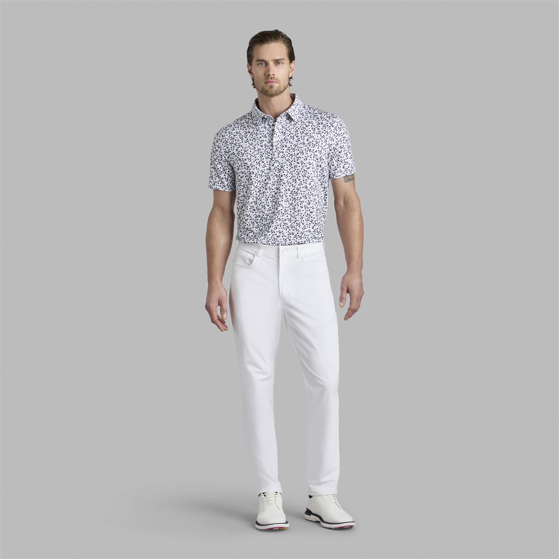 Garden Tech Stretch Jersey Polo Twilight