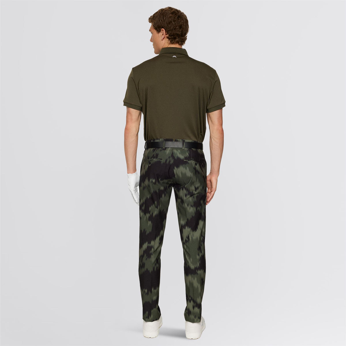 Ellott Print Pants Warp Forest