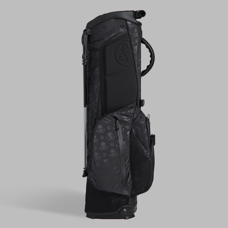 Scramble Skull & Tees Parachute Carry Golf Bag Onyx