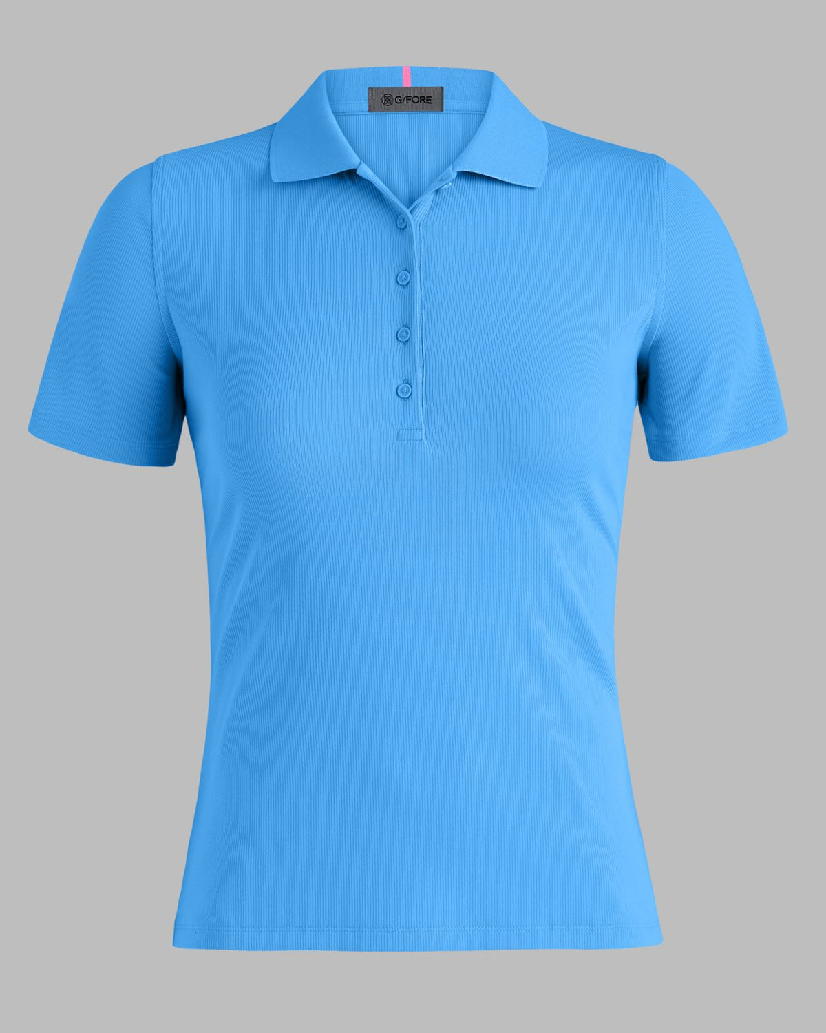 Tech Nylon Rib Polo Azul