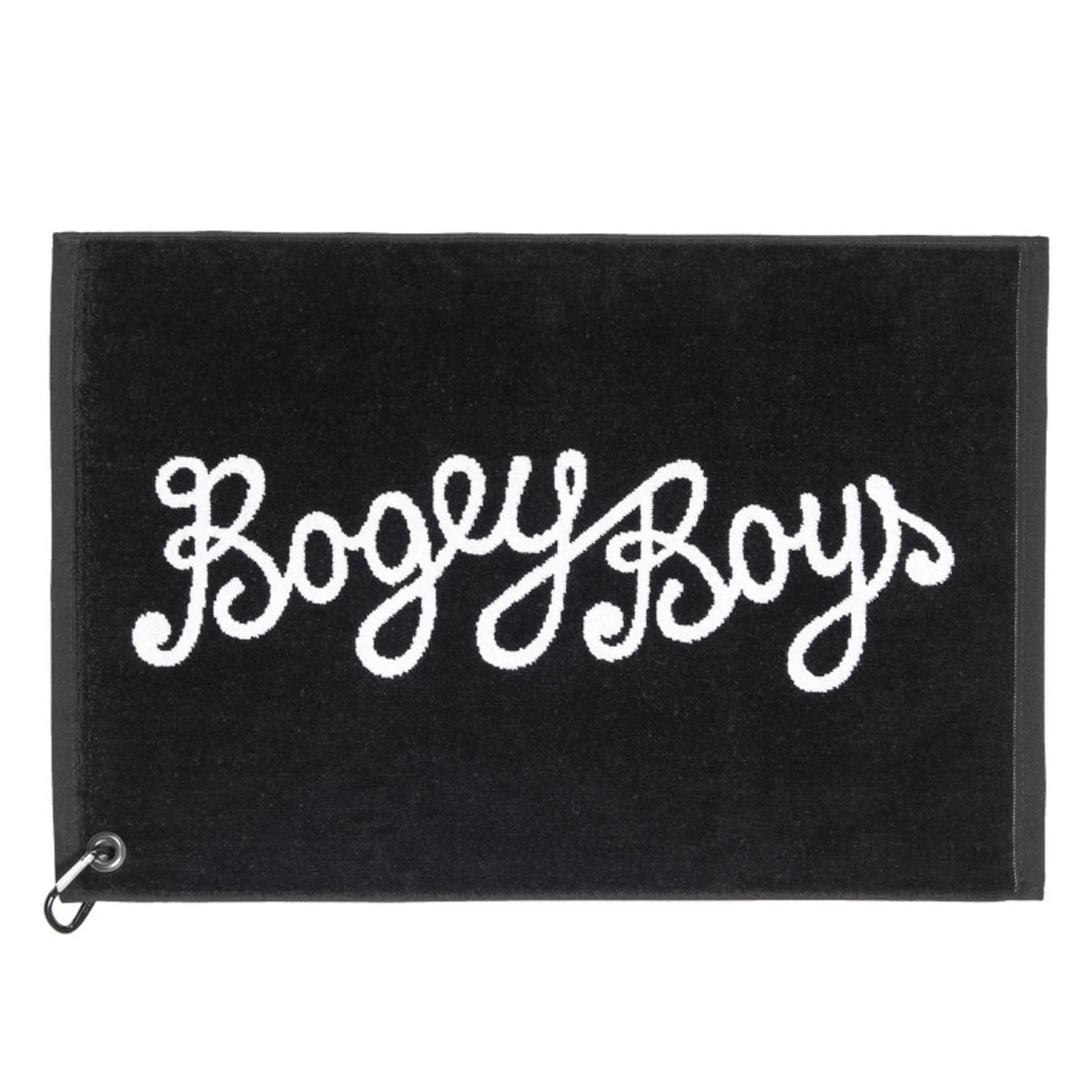 Script Golf Towel Black