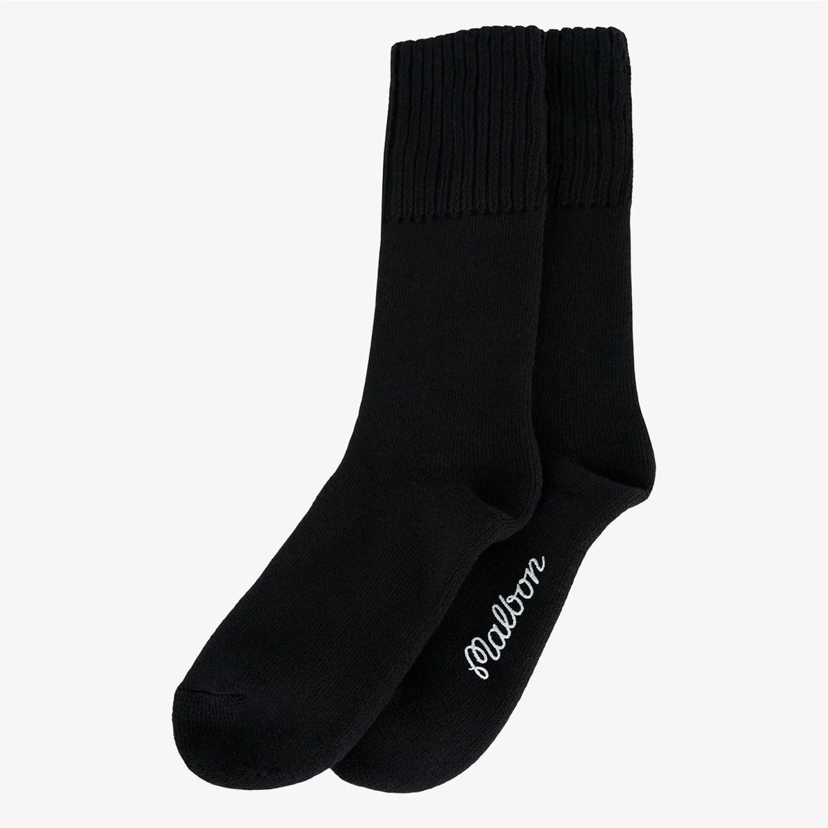 Womens Sloane Scrunch Socks Black