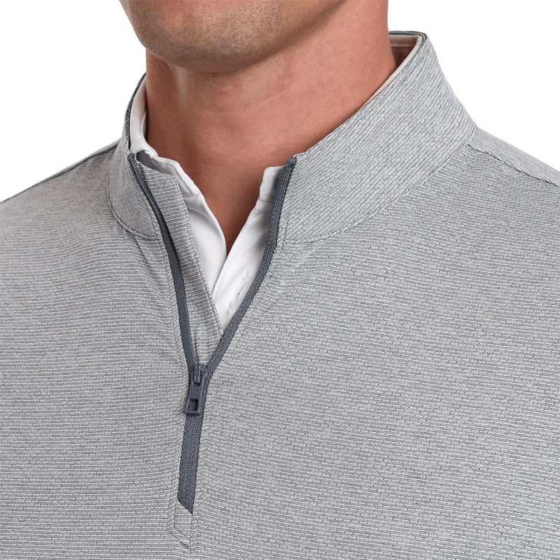The Bell Quarter-Zip Pullover Heathered Gray