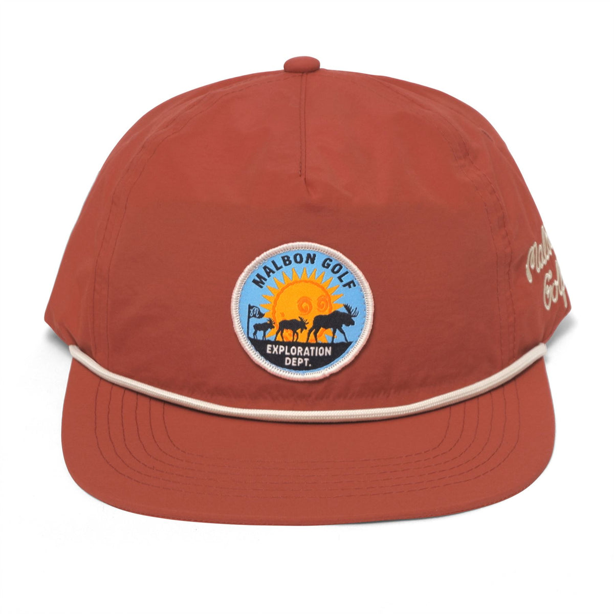 Exploration Dept. Nylon Rope Cap Rust