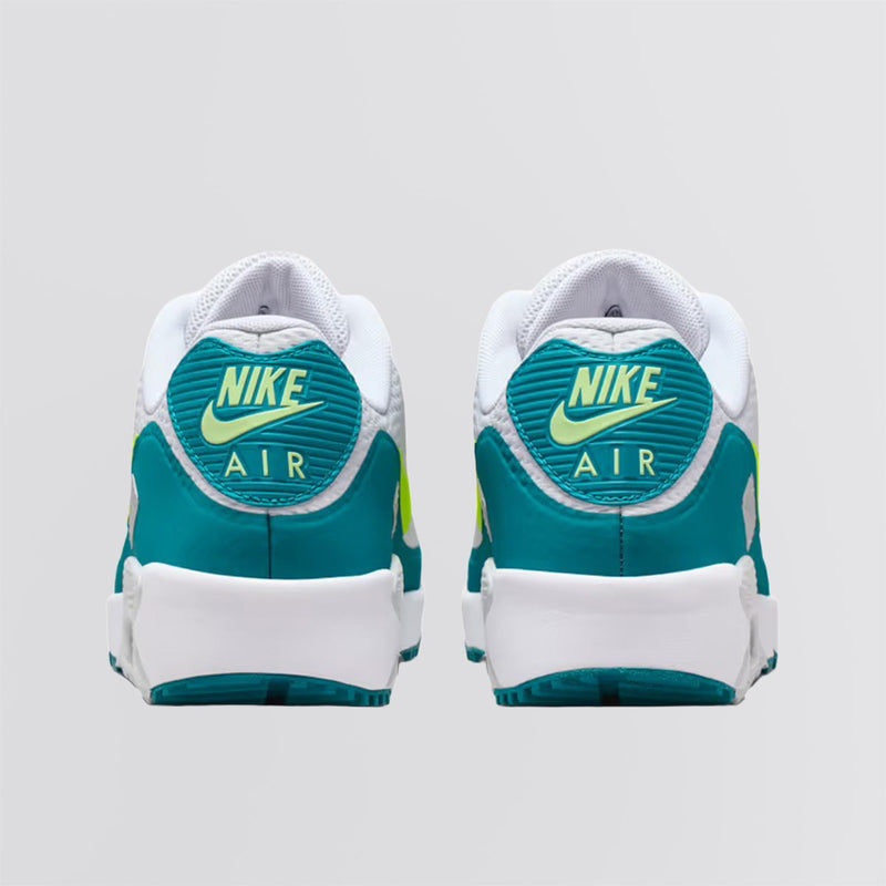 Air Max '90 Spikeless Golf Shoes White/Volt/Bright Spruce