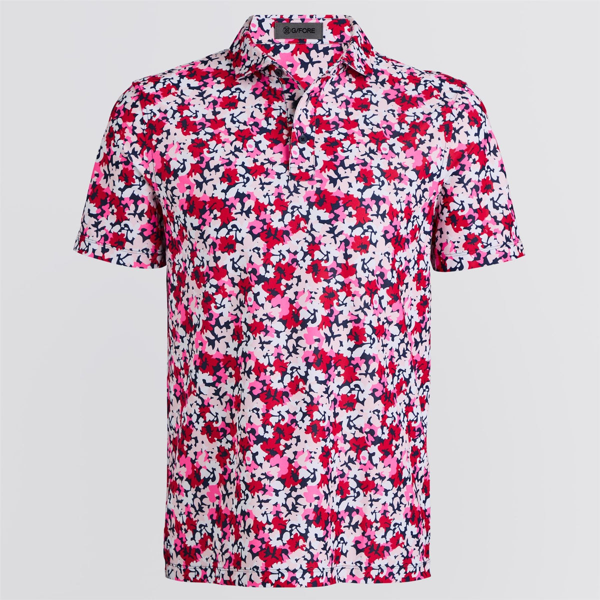 Camo Floral Tech Pique Polo Lava