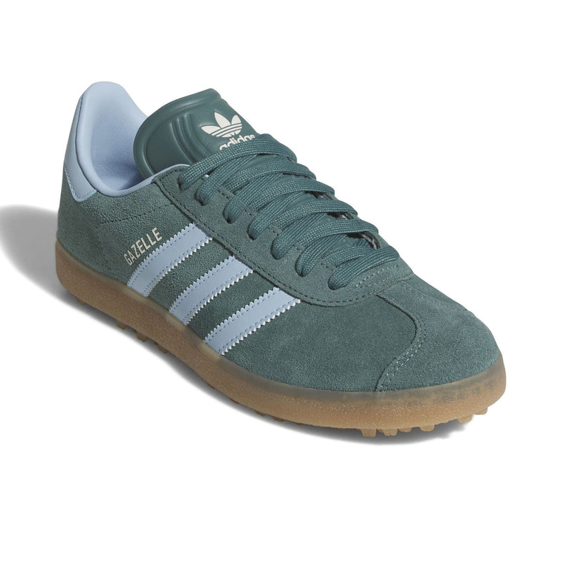Womens Gazelle Spikeless Golf Shoes Preloved Teal/Clear Sky/Gum