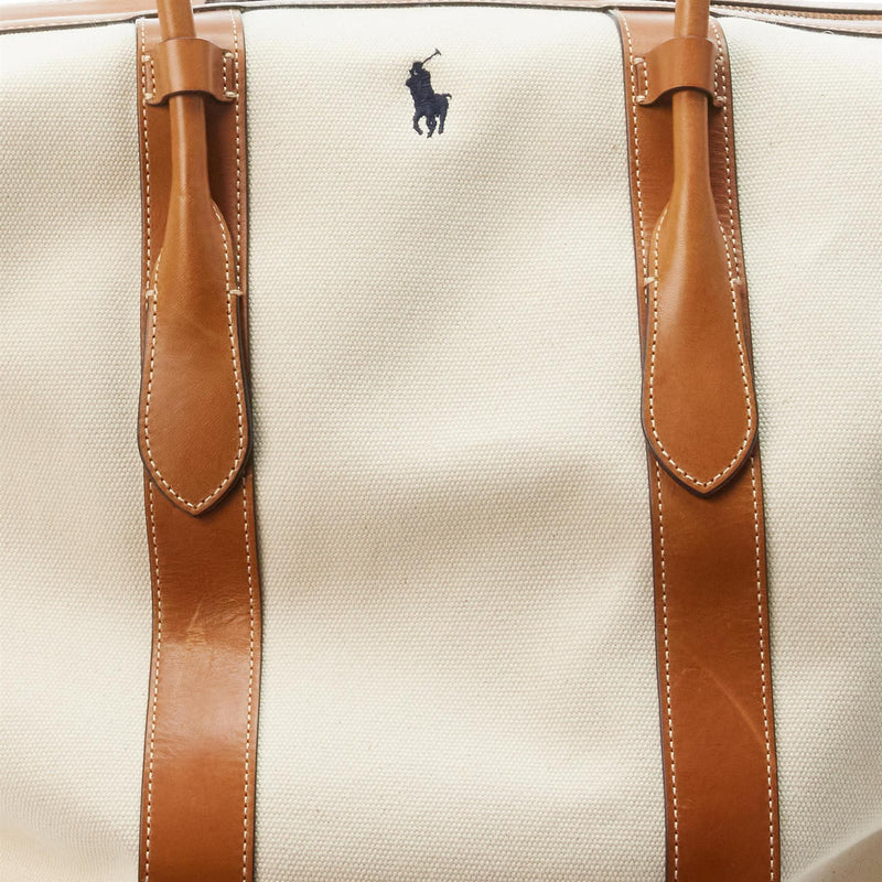 Womens XL Tote Bag Natural/Cuoio