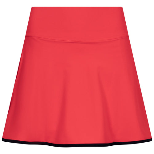 Womens Flare Skirt Red - SS25