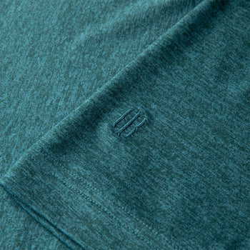 Holderness & Bourne The Stowe Hooded Pullover Heathered Deep