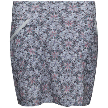Womens Diamond Printed Front Pocket Skirts