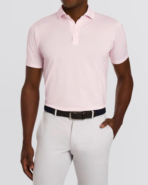 The Geiger Polo Shirt Nectarine