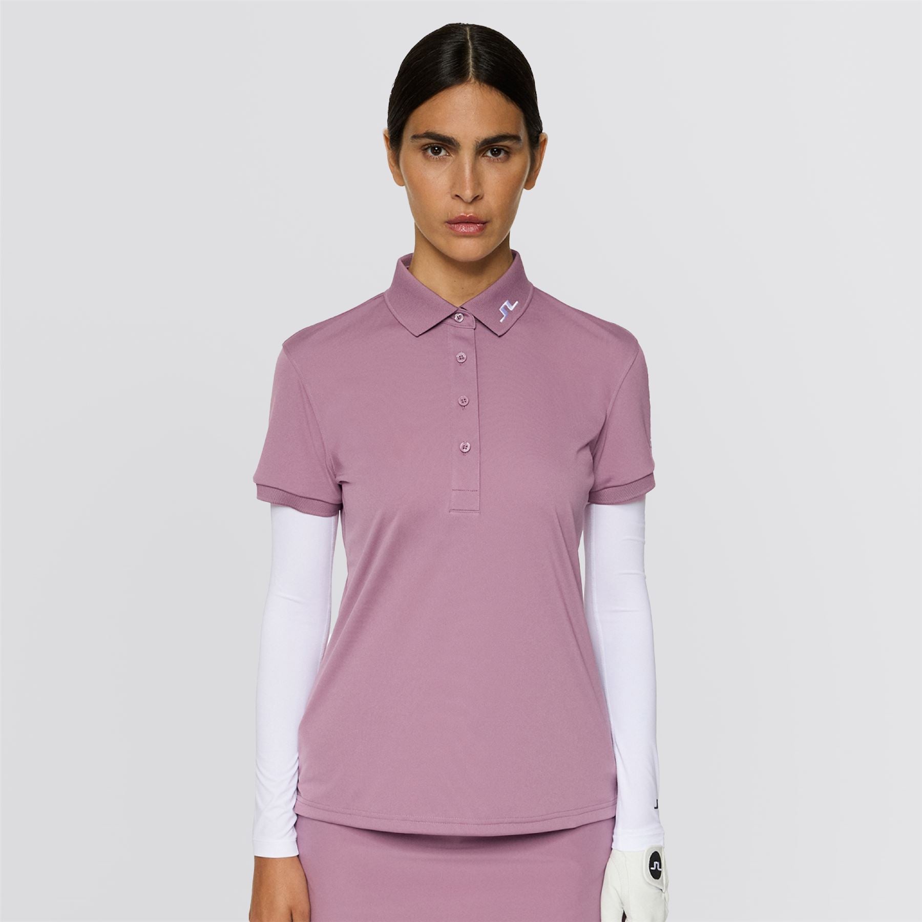 Womens Tour Tech Polo Very Grape