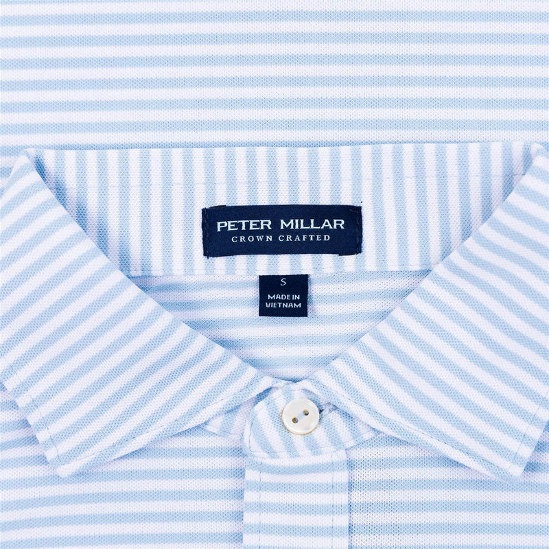 Mood Perfromance Mesh Polo Blue Frost