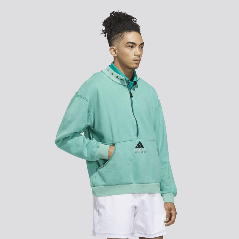 Equipment Quarter Zip Jacket Green