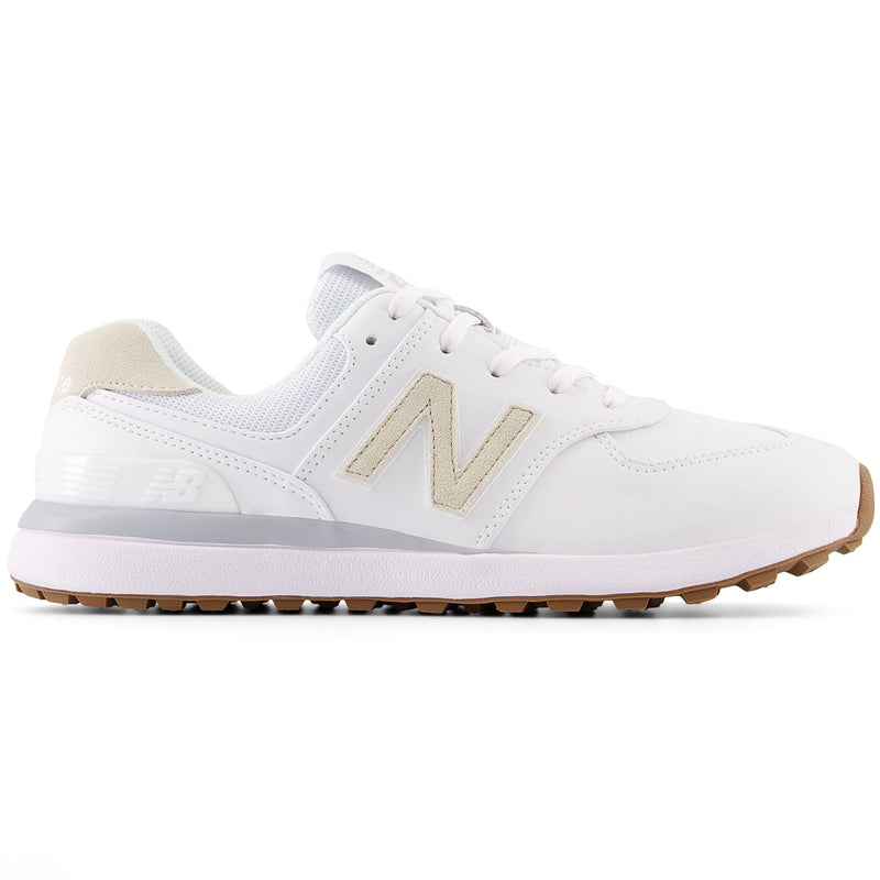 Womens 574 Greens v2 Golf Shoes White