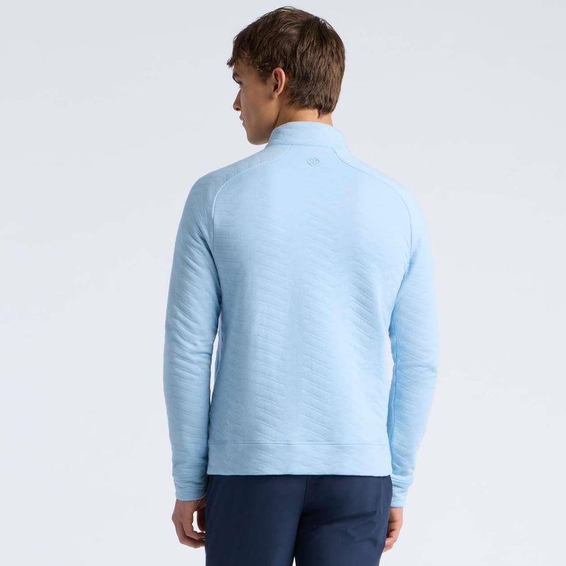 Dunes Cotton Quilted Quarter Zip Baja
