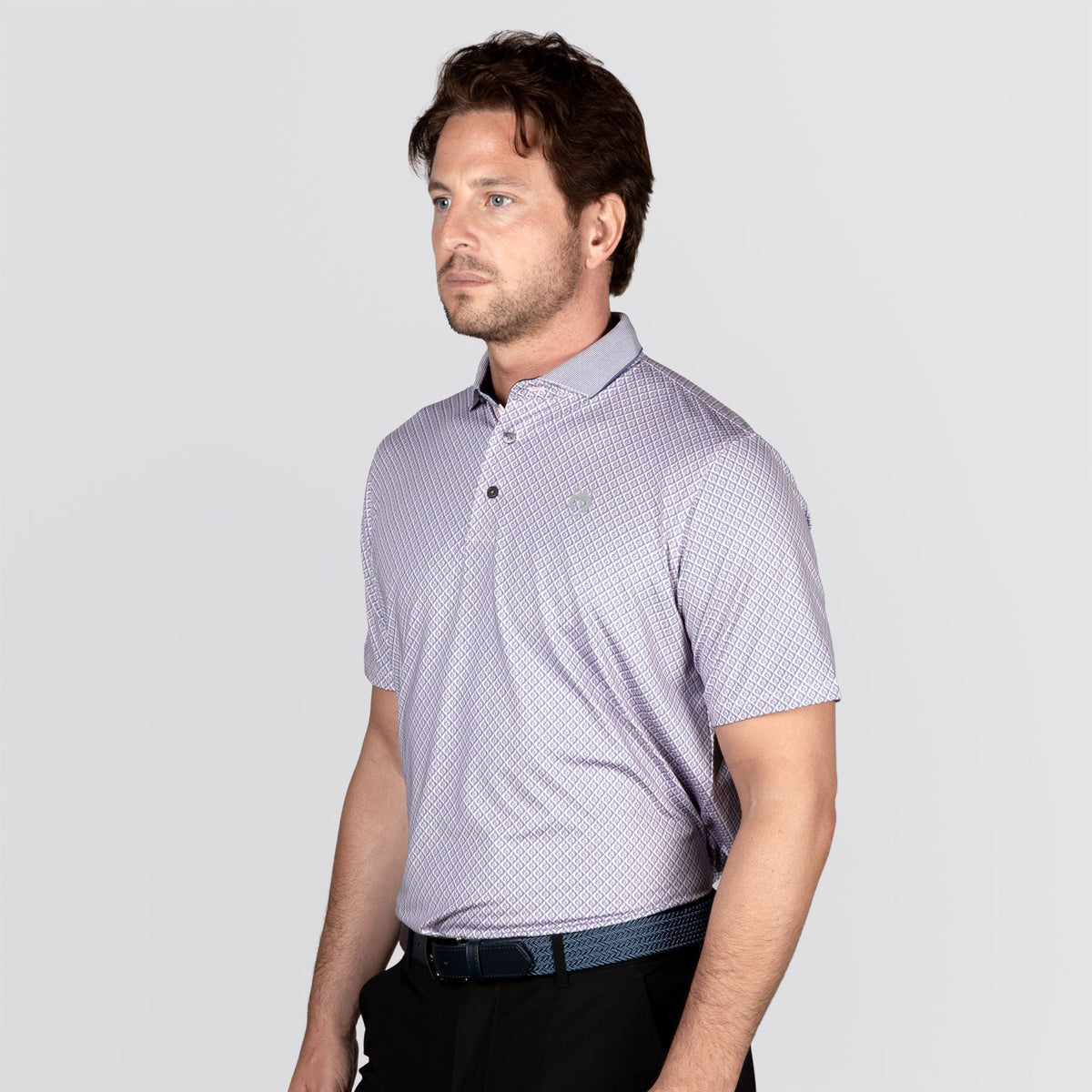 Shadow Wolf Polo Pink Sky