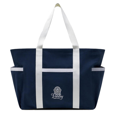 Womens Fairhaven Large Club Tote Bag Blue Nights/White