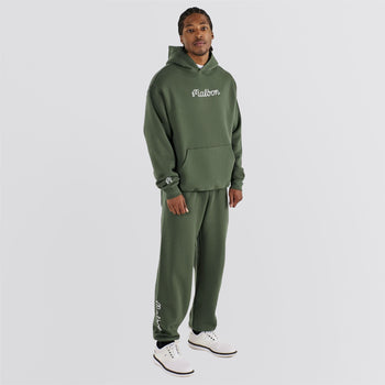 Malbon Clubhouse Sweatpants Olivine | TRENDYGOLF USA