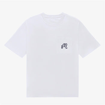 Malbon Golf Rabbit Pocket Tee ホワイト M Malbon Golf Rabbit Pocket Tee ホワイト M