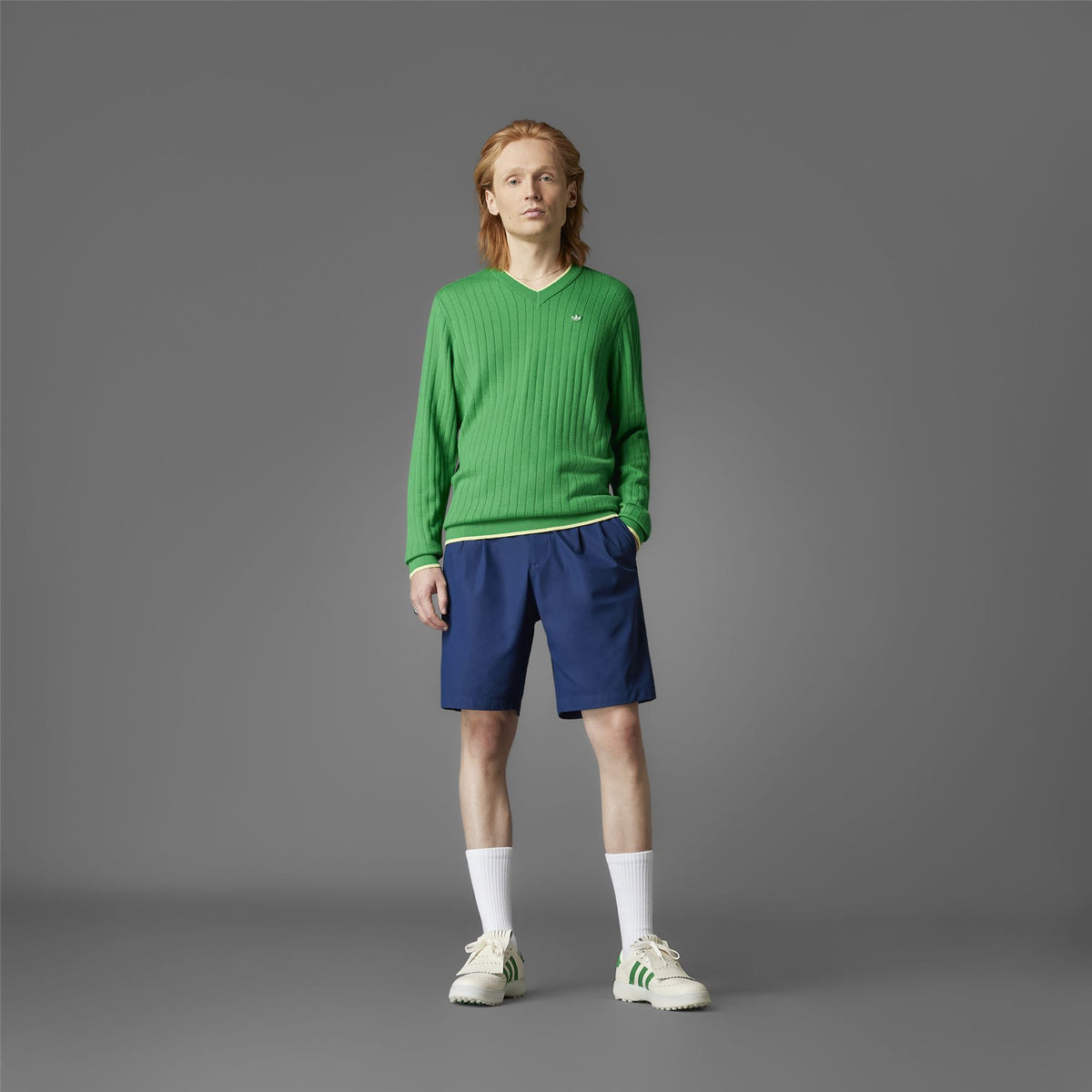 Cashmere Knit Sweatshirt Green